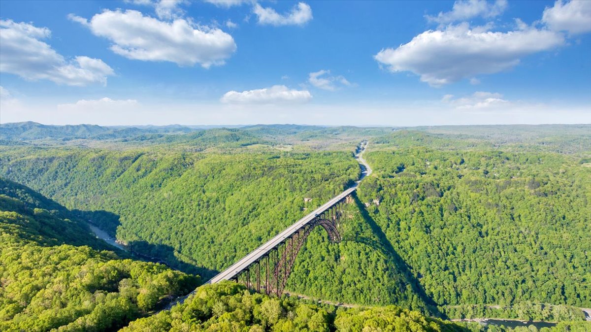 From above the gorge