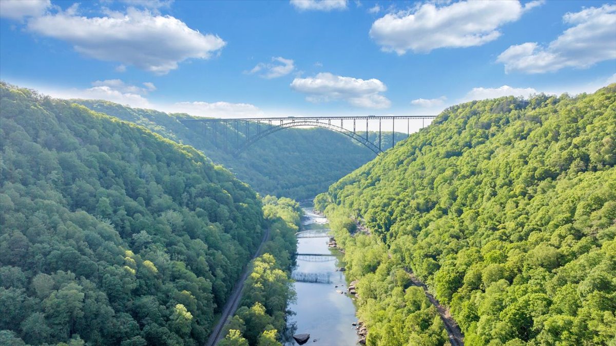 Bridge and river